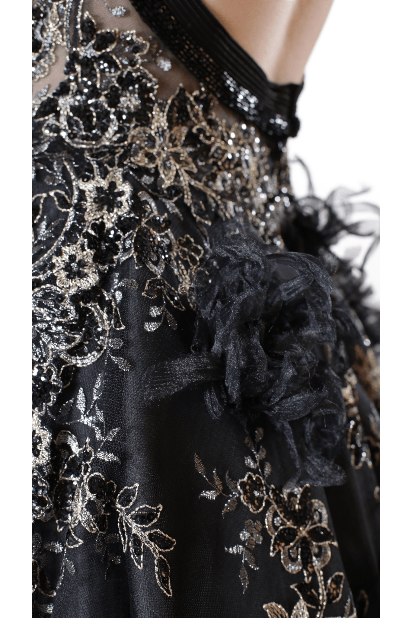 Scoop Back Ball Gown - ALBOUSHIYA - district 5 - dubai - riyadh - abaya - dresses - designers - evening wear - luxury - elegance - craftsmanship - gowns - cocktail dresses - collections - georges