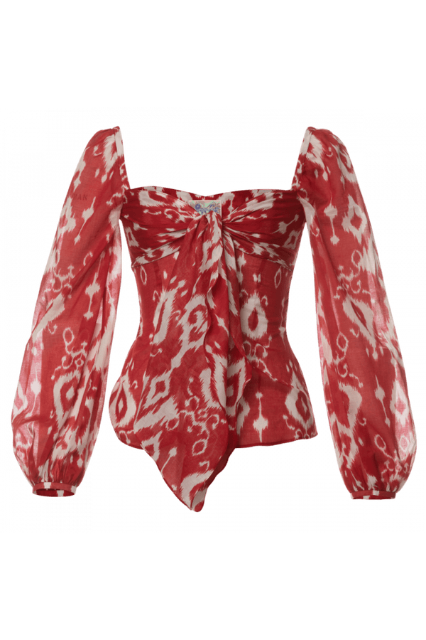 Sightseeing Blouse - ALBOUSHIYA - district 5 - dubai - riyadh - abaya - dresses - designers - evening wear - luxury - elegance - craftsmanship - gowns - cocktail dresses - collections - georges